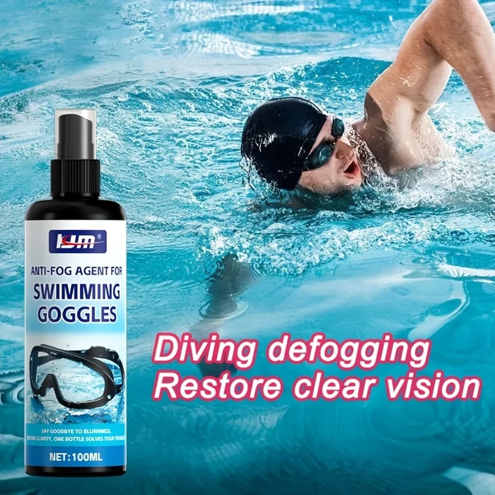 Anti-snatching agent for swimming glasses, anti-fog agent for glasses, suitable for anti-foging of swim glasses, glasses, fashion