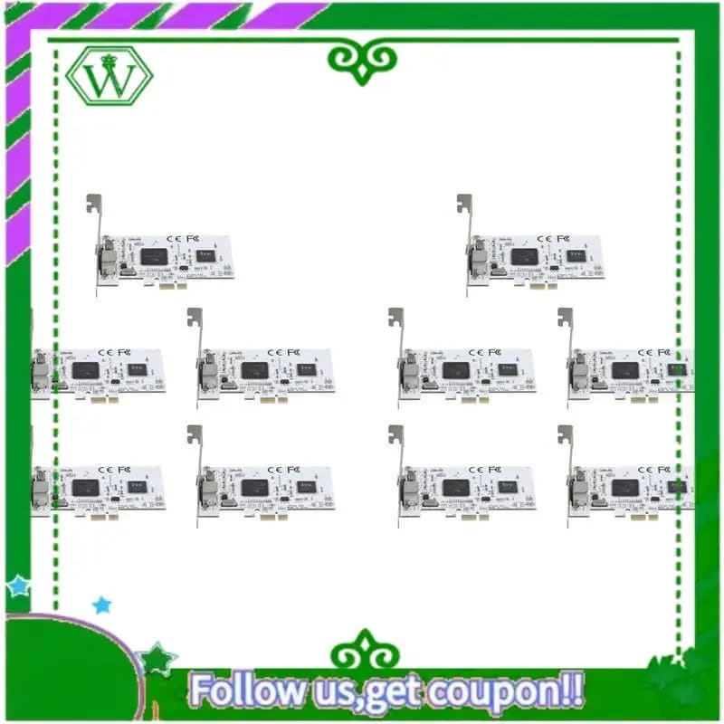 Scheda di espansione PCIE ABIK-10X Scheda di acquisizione video con risoluzione HD 640X480 da PCIE a AV Scheda di acquisizione immagini