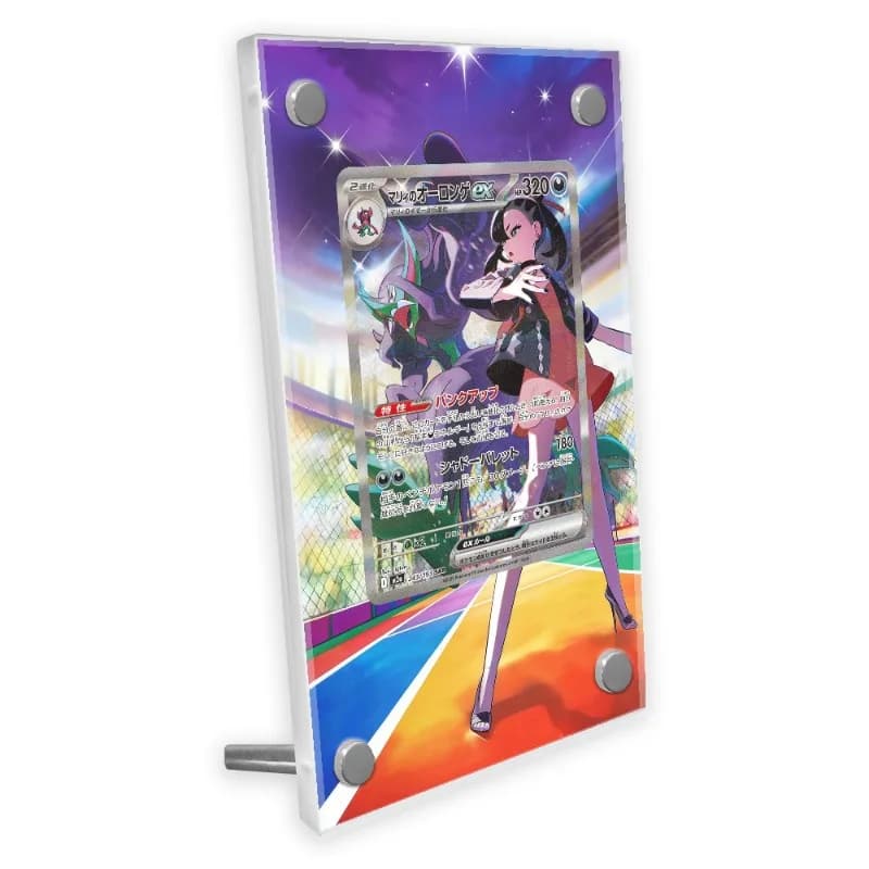 Pocket Cards Display Noivern Ex Cobalion Anime Game Collection Expand Art Gifts Self Made Acrylic Protective Case Keychain Toys