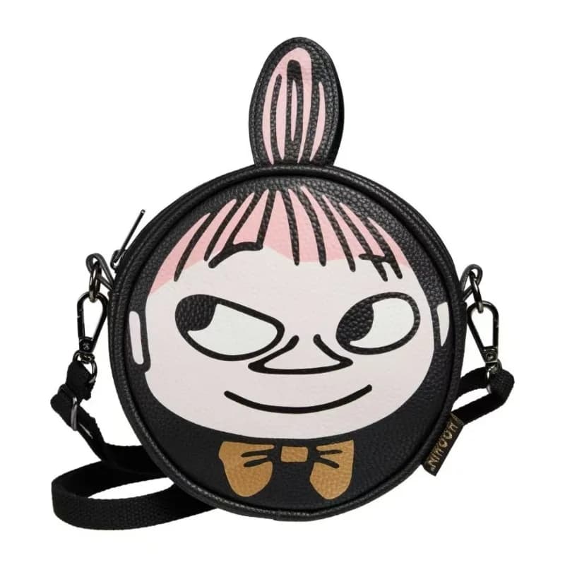 Nuova Borsa a Tracolla in Pelle Moomin, Elegante e Versatile, con Tasca Multifunzionale, Casual e Portatile per Uso Quotidiano Femminile