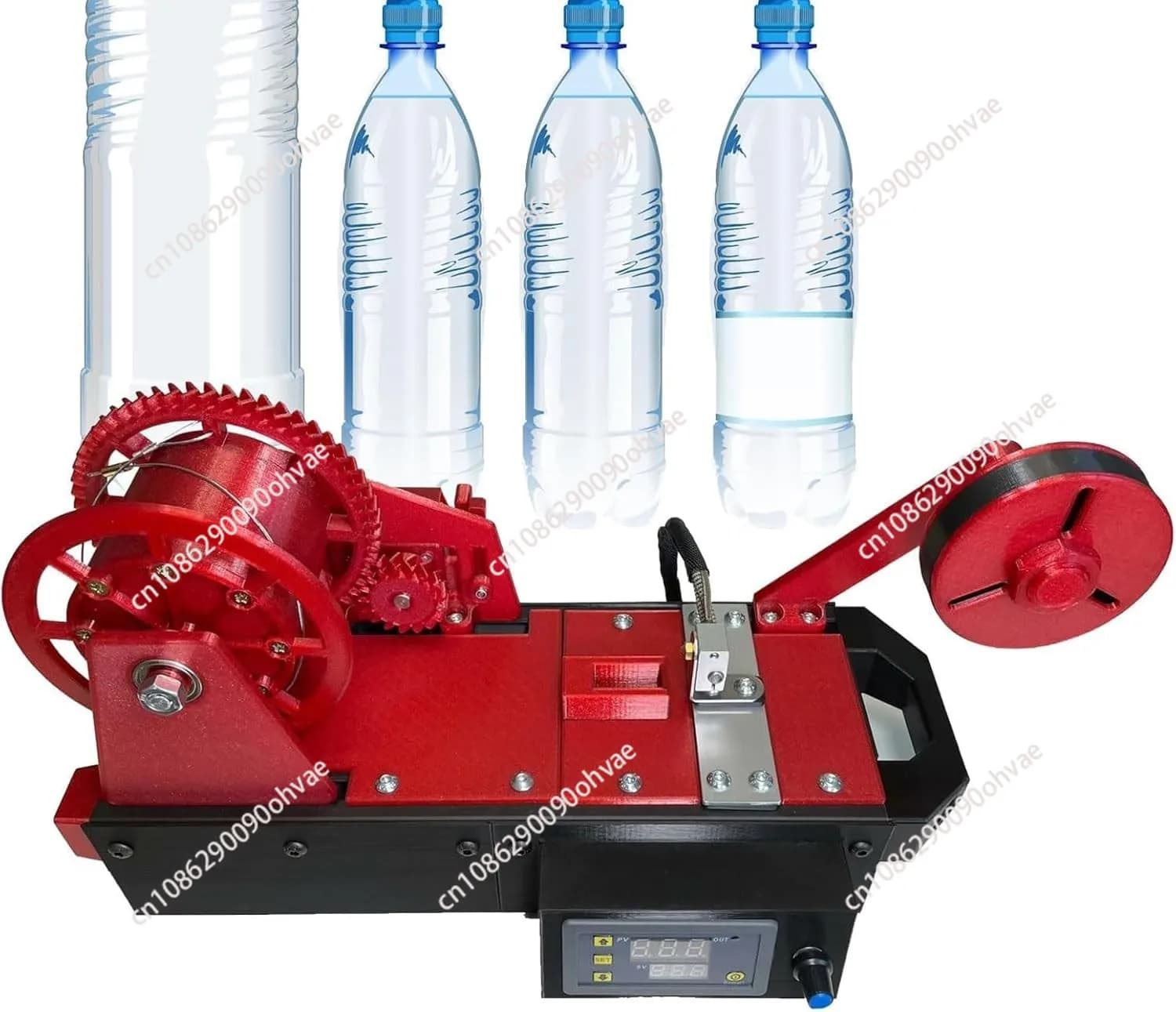 Macchina per la produzione di filamenti per stampanti 3D desktop - Estrusore pultrudato per bottiglie di plastica, compatibile fai-da-te, ampia tensione 110V-220V