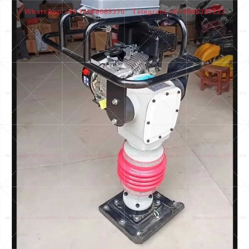 Electric imp-act compactor, vertical small vibration compactor, road surface compactor, foundation compactor
