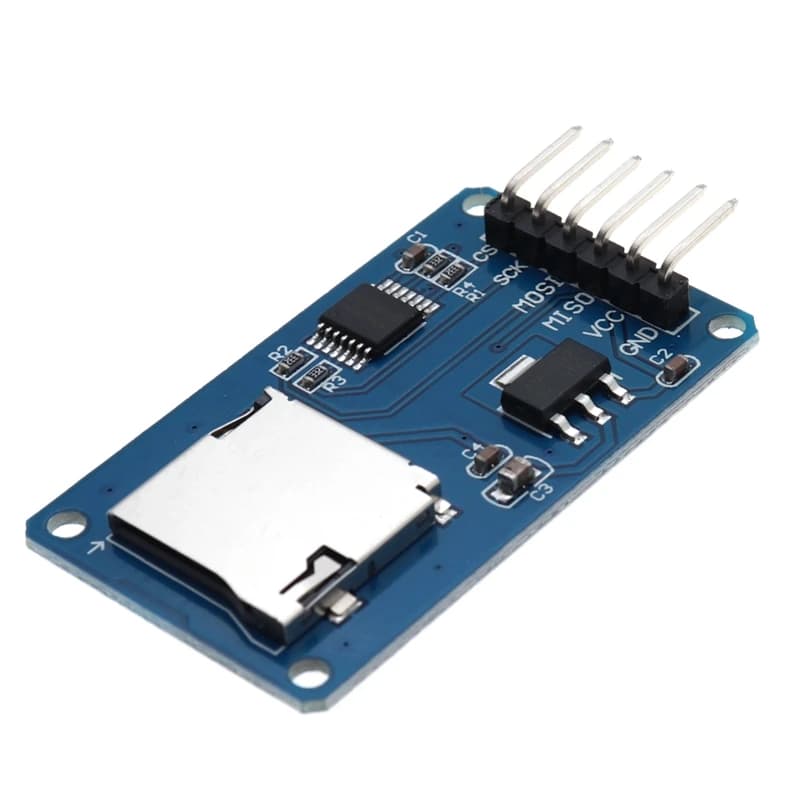 1 pz/lotto scheda Micro SD Mini modulo lettore di schede TF interfacce SPI con chip convertitore di livello per Arduino