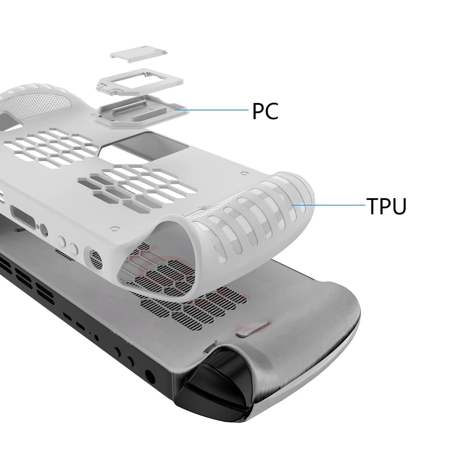 Nuova custodia protettiva in TPU con supporto per Legion GO S Game Machine