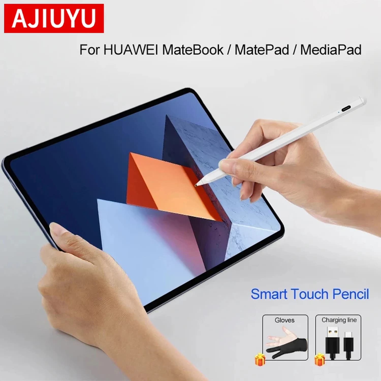 Penna Stylus per HUAWEI MateBook E 12.6 2022 E GO 12.35" MatePad 11.5 S 11 SE 10.4 Pro 12.6 10.8 M6 8.4 Tablet Touch Pen Pencil