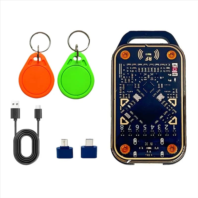 A92Z Restart Chameleon Ultra Smart Card Emulatore + UID/CUID Portachiavi RFID Smart Chip Reader 125K 13.56M Decodifica NFC Duplicatore
