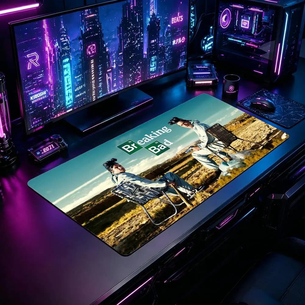 Tappetino per Mouse da Gaming XXL, Grande Tappetino da Scrivania Antiscivolo in Gomma, Mousepad Esteso per PC e Laptop