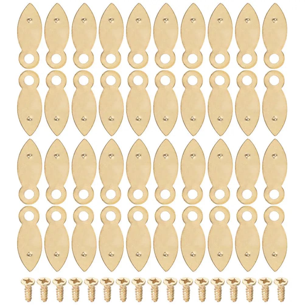 200Pcs Picture Frame Accessories Metal Buckle Clips Heavy Duty Photo Frame Fastener Backboard Clips Replacement