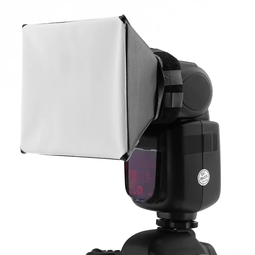 Photo Flash Diffuser Softbox Universal DSLR Photo Flash Diffuser Light Soft Box Folding Accessories for Canon for Nikon