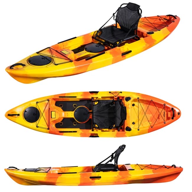 LSF Kayak Best-selling 3m 1Persons Paddle Kayak Fishing Boat For Sea And Outdoor Sports With Big Capacity From HDPE