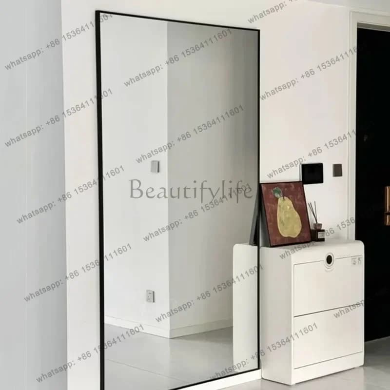 LD Wall Modern Mirror Living Room Decoration Full Body Girls Men Bedroom Bathroom Long Luxury Mirror Funky Espelhos