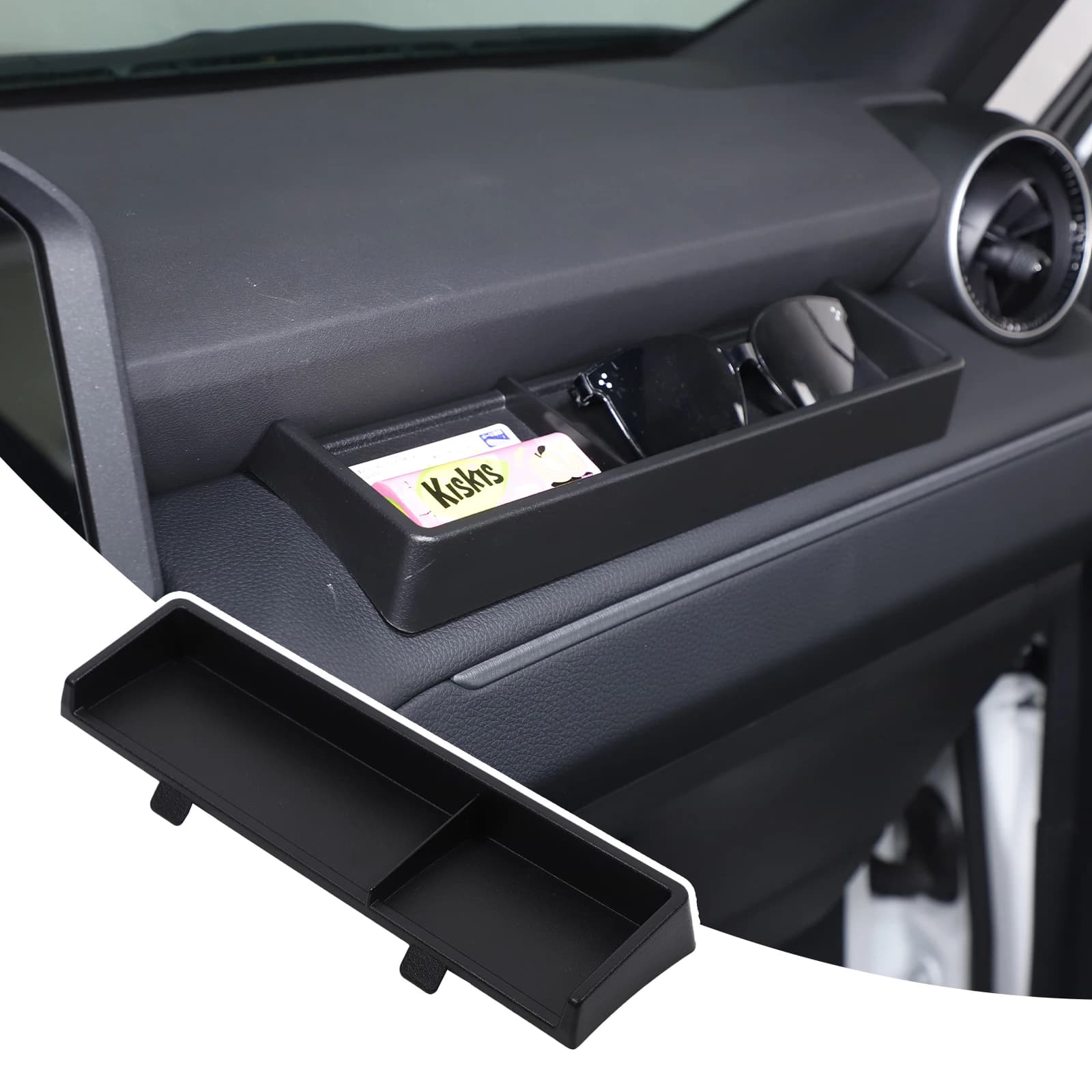 Organizer per Vano Portaoggetti Passeggero, Porta Telefono e Accessori Auto per Toyota Land Cruiser Prado 250 LC250 2024-2025