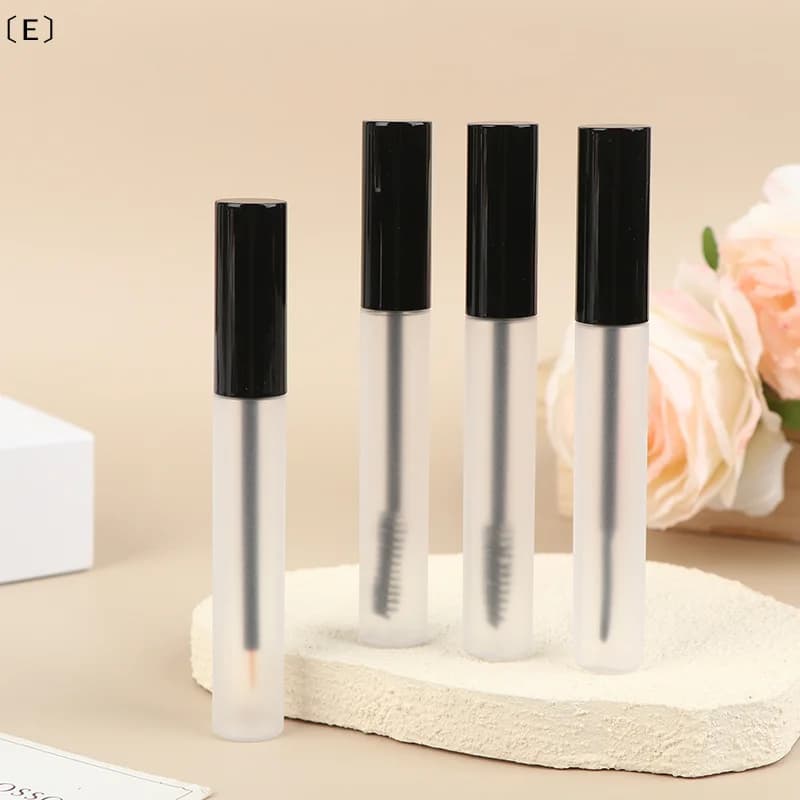 Empty for 12ml Mascara with Eyeliner Brush, Eyeliner Liquid Bottle for Eyeliner Cream