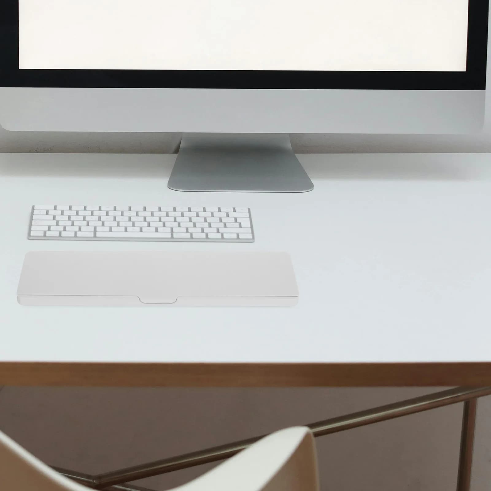 Poggiapolsi per tastiera con scatola portaoggetti, tappetino per mouse multifunzionale, organizer ergonomico da scrivania per tastiera meccanica