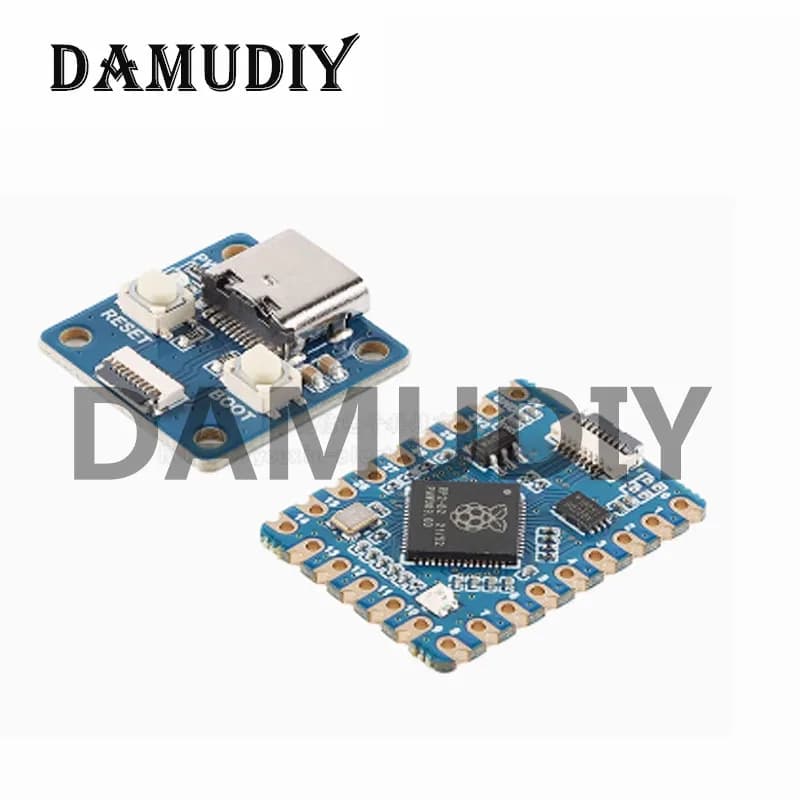 RP2040-Tiny RP2040 ZERO Raspberry Pi PICO Module Development Card USB Chip Type C Interface 264KB SRAM 2MB Flash for Arduino
