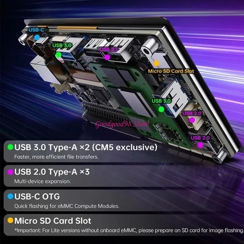 Display IPS con schermo tattile IPS per stampante 3D Pad5 V2 per trasferimento rapido dei dati e controllo semplice