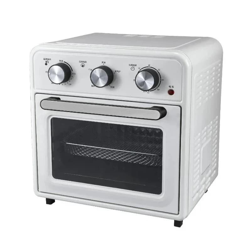 Forno Elettrico Multifunzione 20L con Funzione Friggitrice ad Aria, per Cuocere Torte e Pane