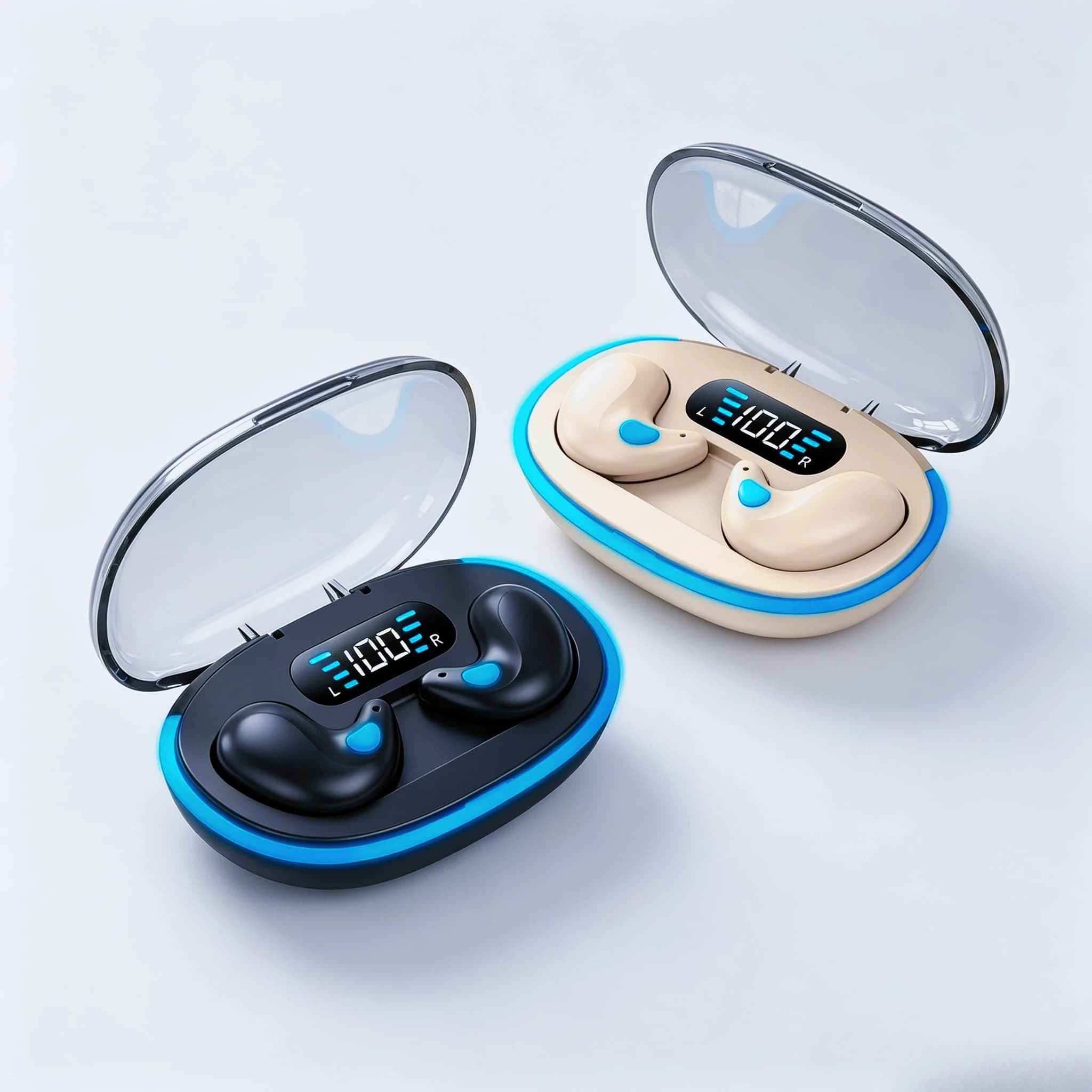 Ultra‑Small Bluetooth Wireless Sleep Earbud Comfort In‑Ear Headphones for Side Sleepers Small Ears Portable Sleep Audio Headset
