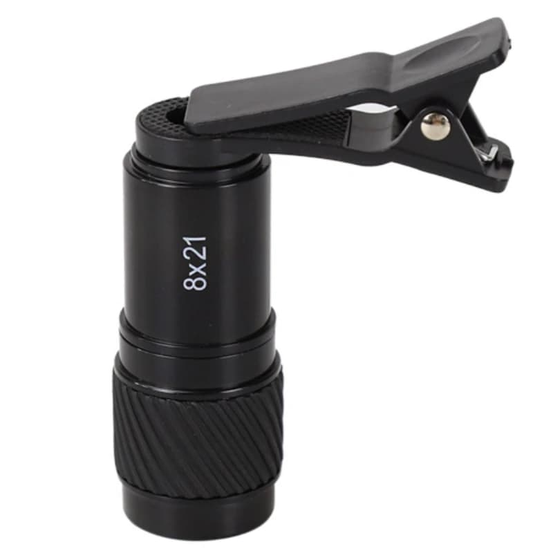 Serie PUROO 8X21mm Telescopio Monotubo per Fotografia Mobile, Obiettivo Teleobiettivo Portatile