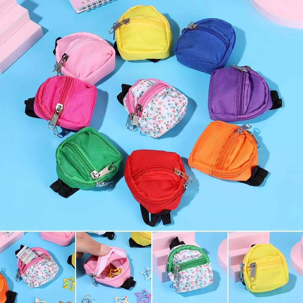 Simpatico zaino con portachiavi Haversack, mini zaino da viaggio