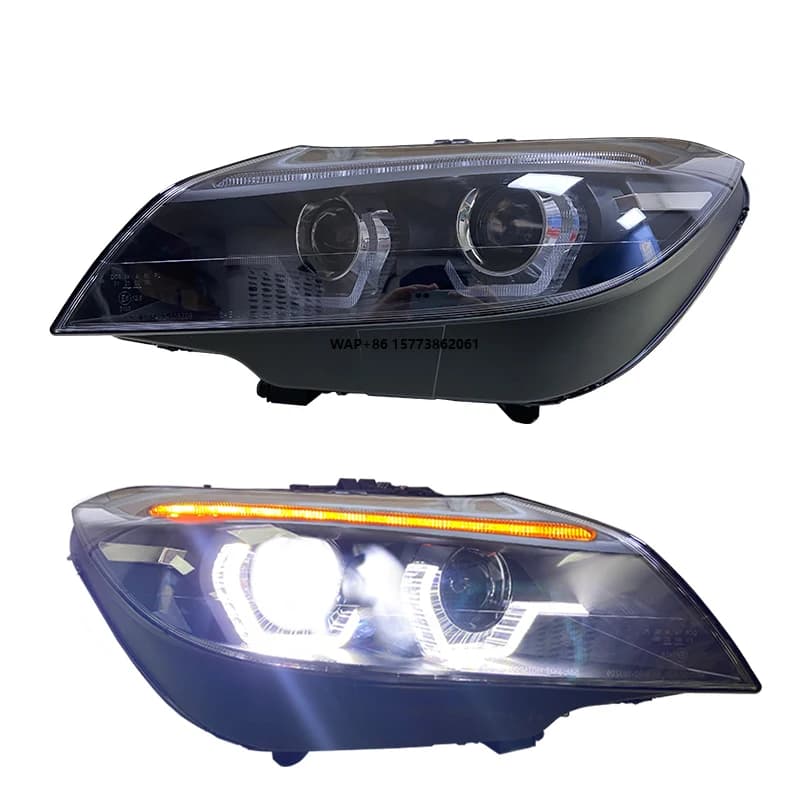 2 Pezzi Fari Anteriori Plug and Play per Z4 E89 2009-2016, Aggiornamento LED, Nuovi Fari Anteriori Retrofit