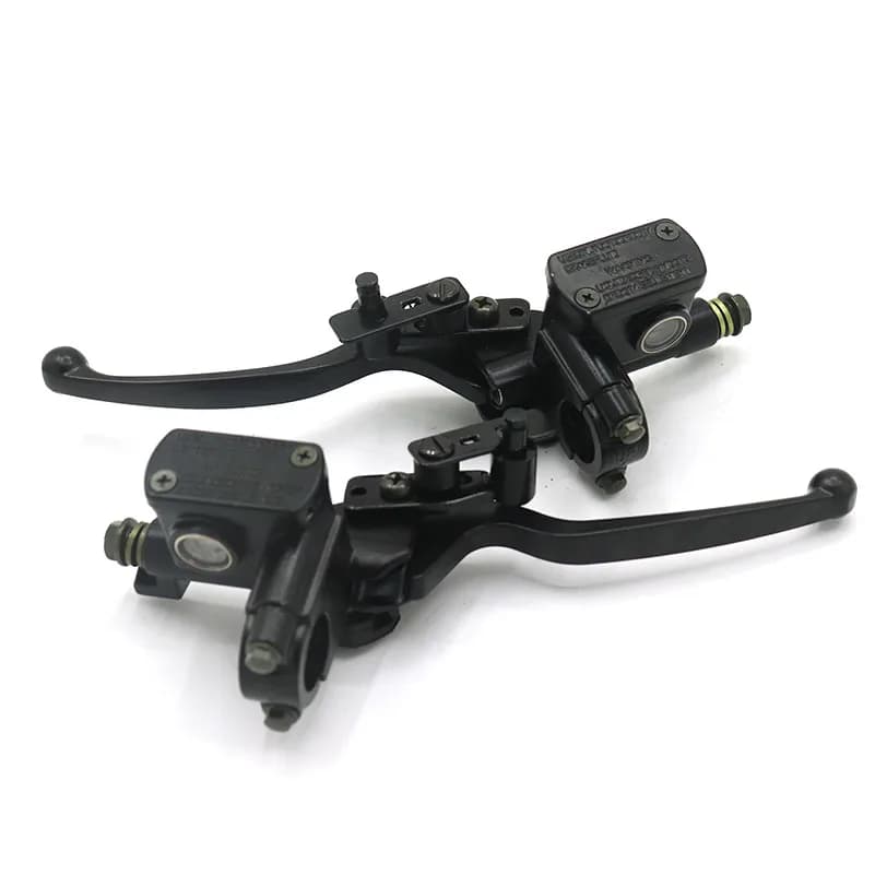 Cilindro del motociclo Leva del freno idraulico Leva della frizione Pompa sinistra destra per universale 50cc-250cc Dirt Bike ATV a quattro ruote