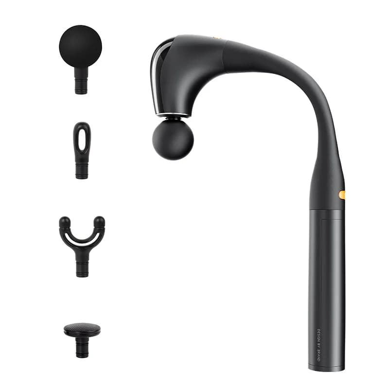 New electric massage gun for band, removable extension hammer, relax, shoulder, neck, waist and back, do not ask the massager