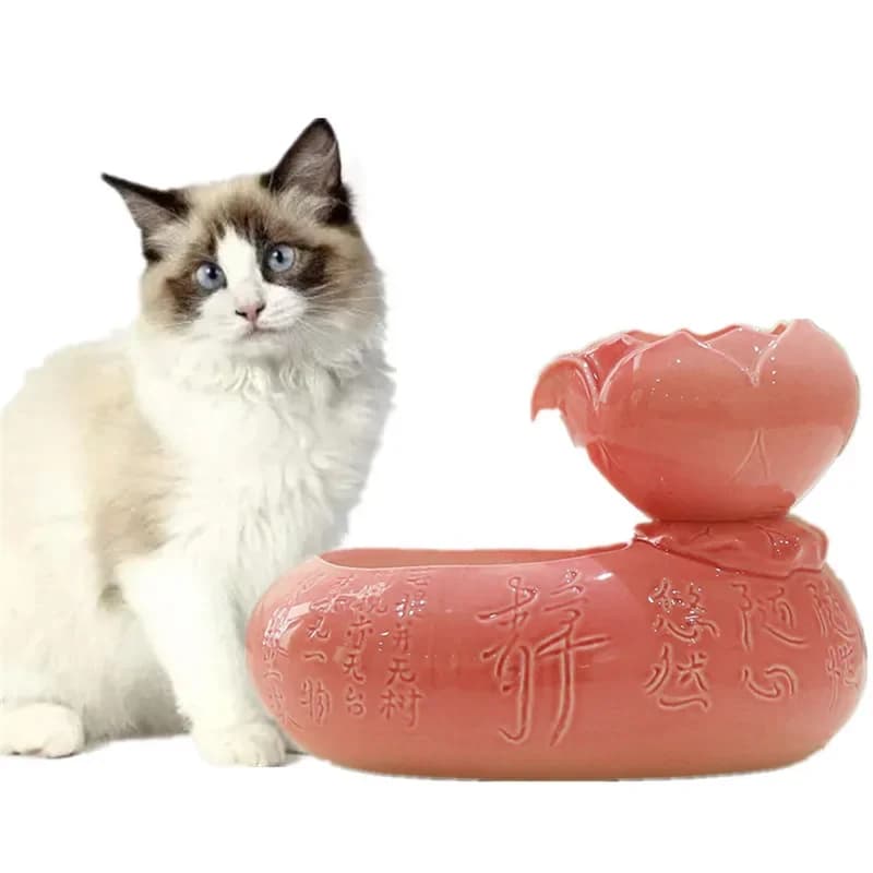 Distributore automatico elettrico di acqua per animali domestici, ciotola per cani e gatti, fontana per animali domestici, ciotola per acqua circolante, bacino per alimenti intelligente