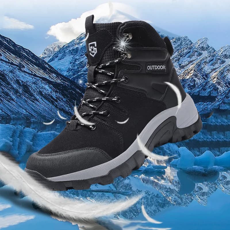 Scarponi da trekking da uomo Scarpe da ginnastica antiscivolo Stivaletti da lavoro alla moda Scarpe da corsa resistenti all'usura Scarpe da pesca comode