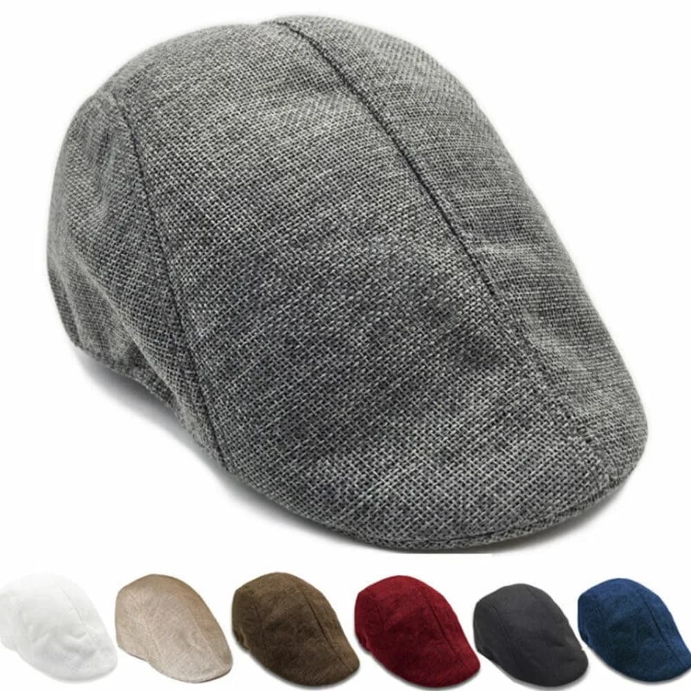 Unisex Hat for Women and Men, Flat Hat, Sun Hat, Golf Hat, Vintage Hat