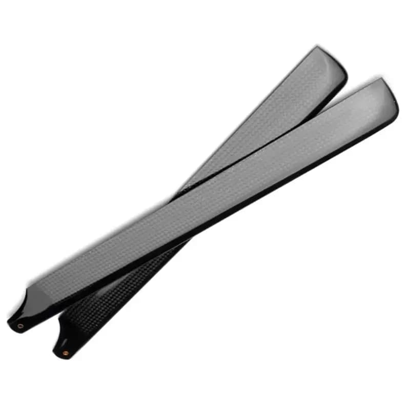 2/4 Paia di Pale Elica Principale per Elicottero Align Trex 450, 325mm, in Fibra di Carbonio Nera, per Ricambi e Accessori Elicottero