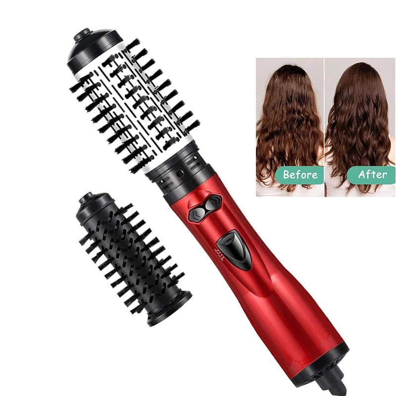 Professional Hair Straightener Titanium Flat Iron Straightener Air Combs Electric Hot Comb Blow Dryer Brush