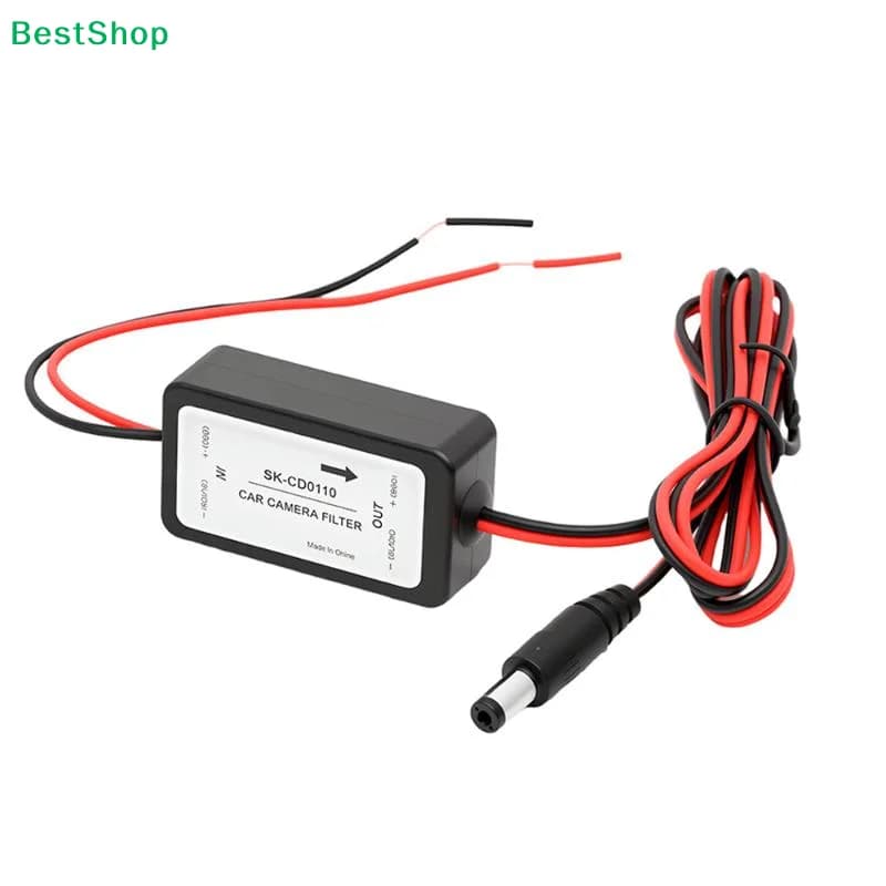 Power Filter for Camera Auto - SK-CD0110 Filter Noise 12V DC for Retromarcia and Dash Cam Camera