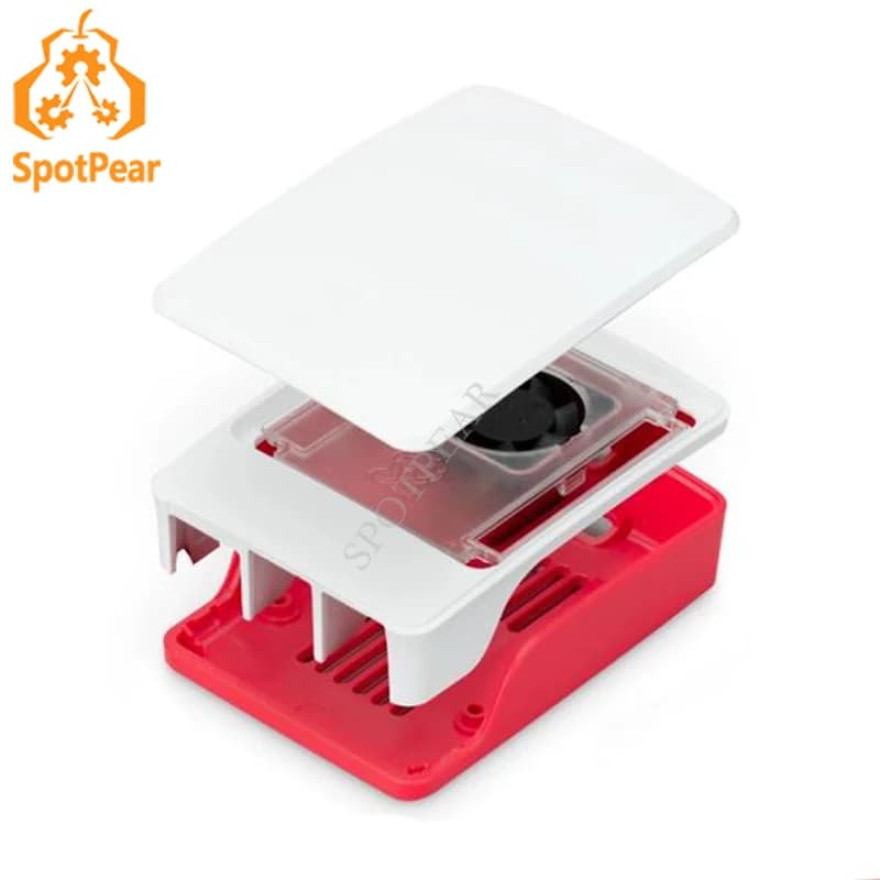 VENTOLA PWM with original Raspberry Pi 5 case for Pi5