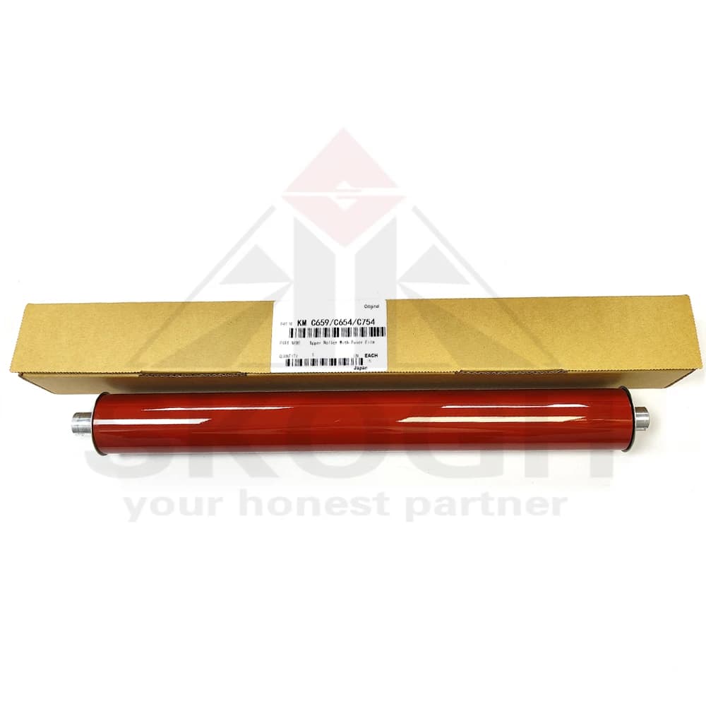Cinghia di Fissaggio con Rullo in Schiuma per Konica Minolta Bizhub C554 C558 C654 C658 C754 C758 C759 654e 754e, Rullo Spugna per Pellicola Fusore
