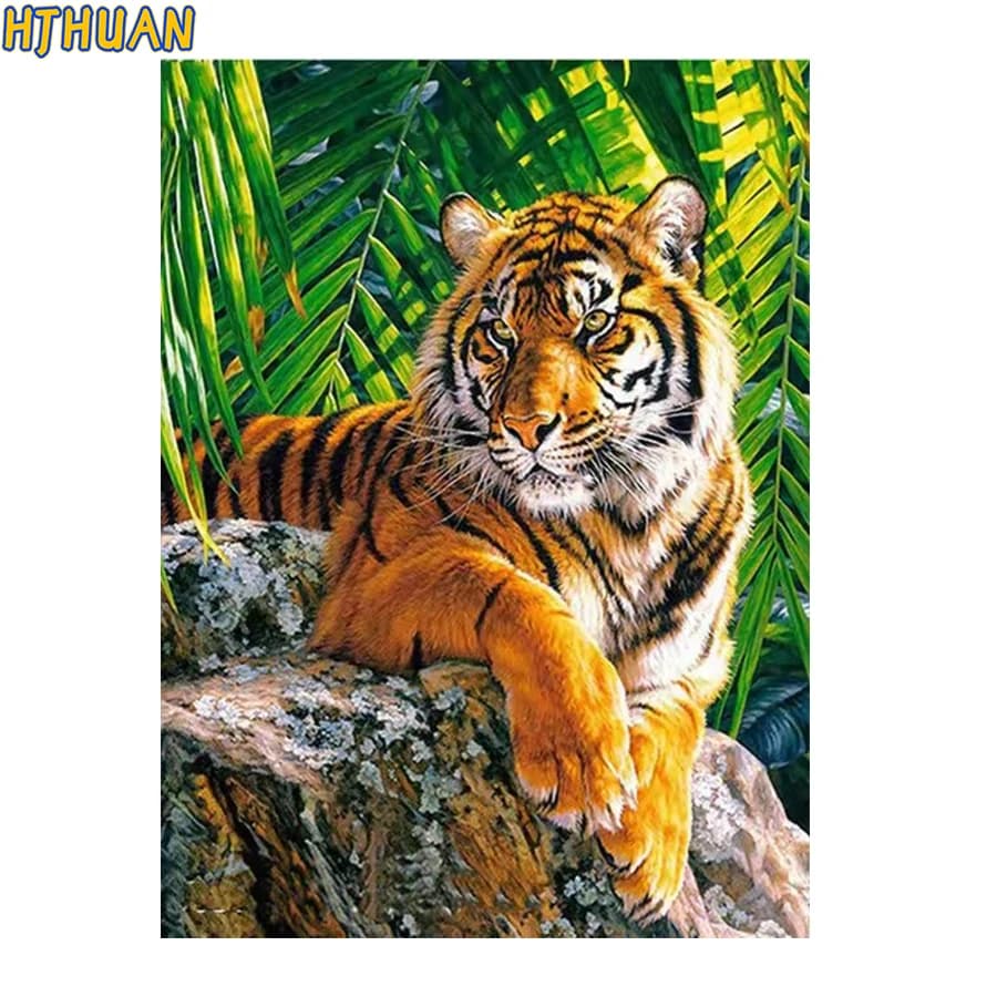 Diamond embroidery Animal tiger Diamond cross-stitch Modern decor mosaic diamond painting full square/round drill 3d art picture