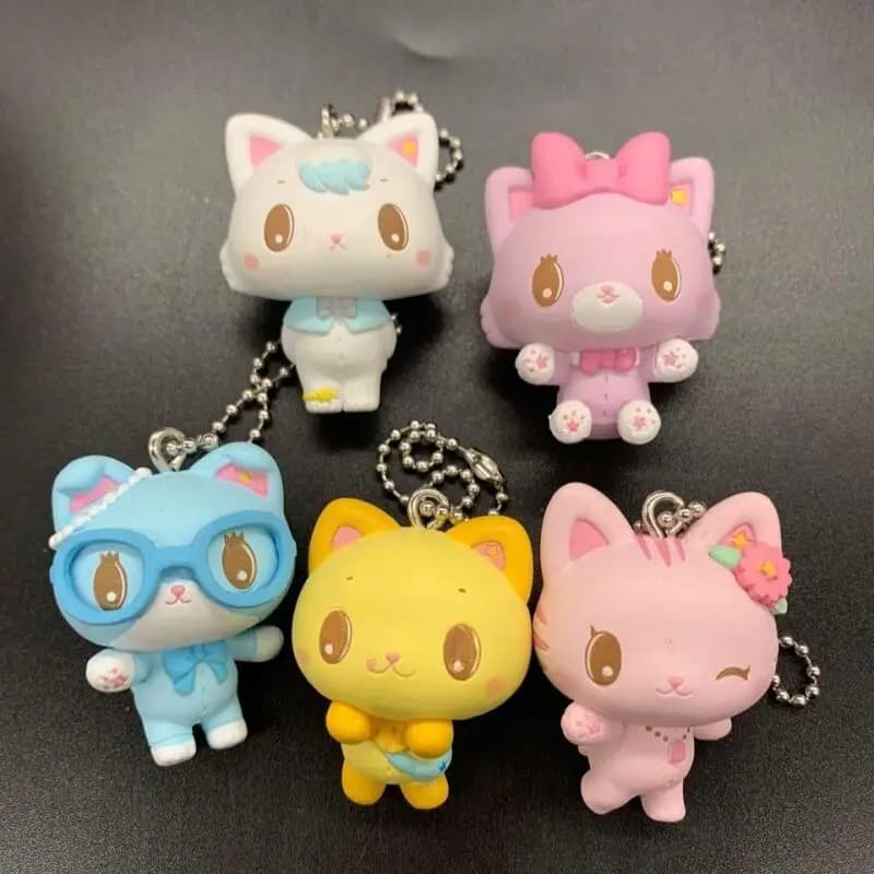 Disponibile - Portachiavi con Bambola Cartoon Sanrio Mewkledreamy Twist Egg, Ciondolo Decorativo per Zaino, Regalo di Compleanno per Amici