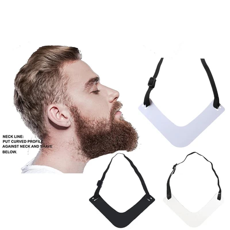 Ultimate Beard Shaper Neckline Shaving Template Guide Styling Beard Trimmer Tool Lineup Stencil Facial Hair Styling Stencil