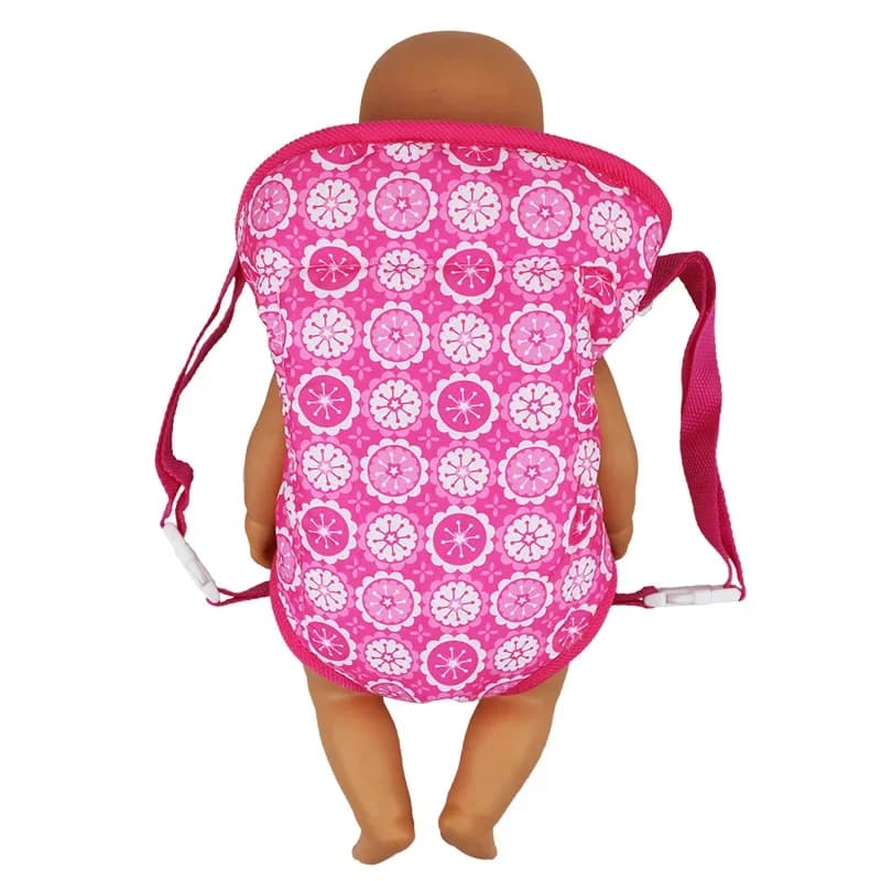 Accessorio per bambola per borsa da trasporto per bambole per bambina appena nata da 43 cm per vestiti per bambole da 18 pollici