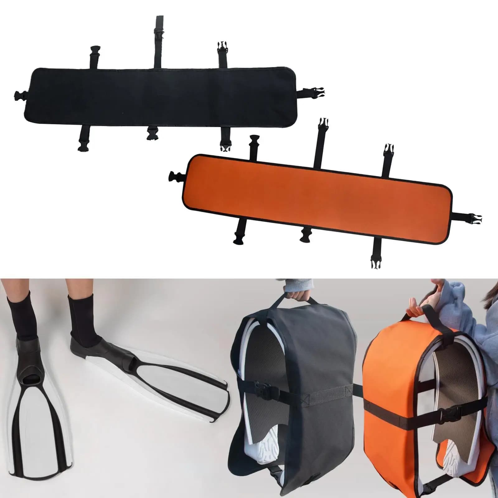 Oxford Extra Large Fabric Pine Bag Lightweight, Snorkeling Pine Case, Sub Pine Bag for Water Sports, Snorkeling, Beach