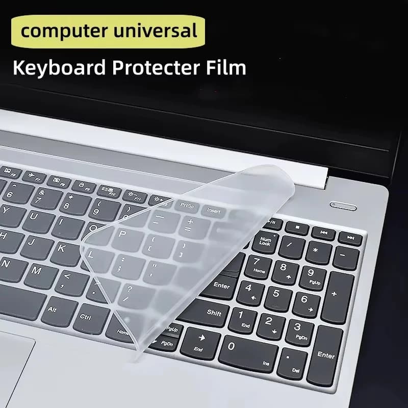 Pellicola Protettiva Universale per Tastiera in Silicone Impermeabile e Antipolvere per PC, Laptop e Notebook da 13-17 Pollici