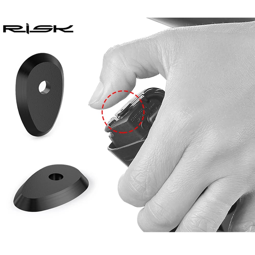 Rondella pulsante personalizzato leva cambio elettronico per bicicletta da strada RISK per sistema deragliatore bici UT8170 / DA9270, polimeri stampati in 3D