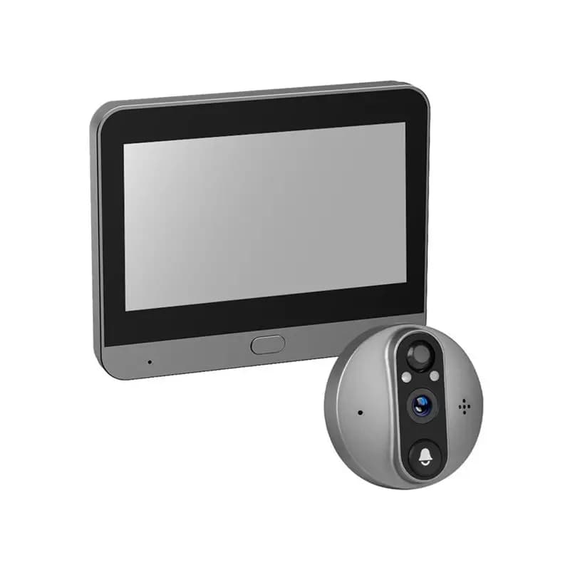 Campanello Video Wireless WiFi Tuya Smart con Interfono Bidirezionale HD da 3 Milioni di Pixel e Interfaccia TYPE-C - AT30