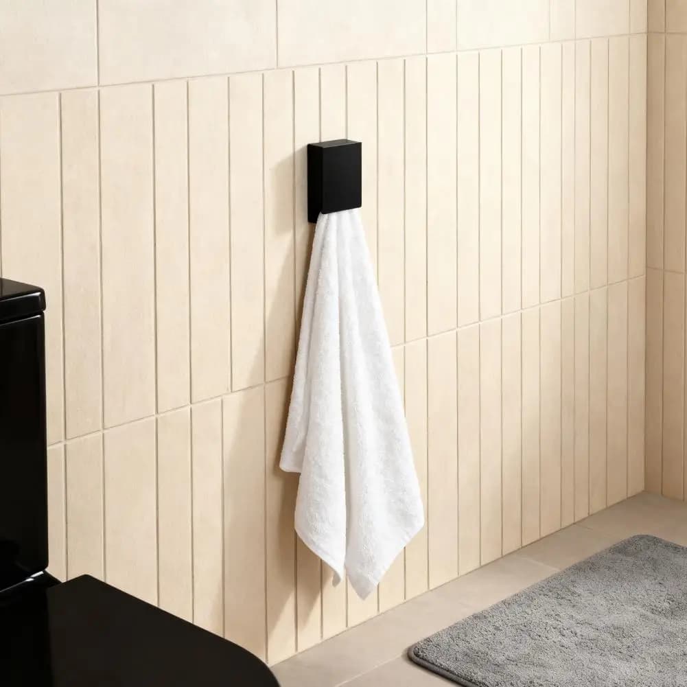 4 pieces stainless steel bathroom towels hook self-adhesive bathrobe without drilling clothes hangers/ bathroom hook kitchen office closet