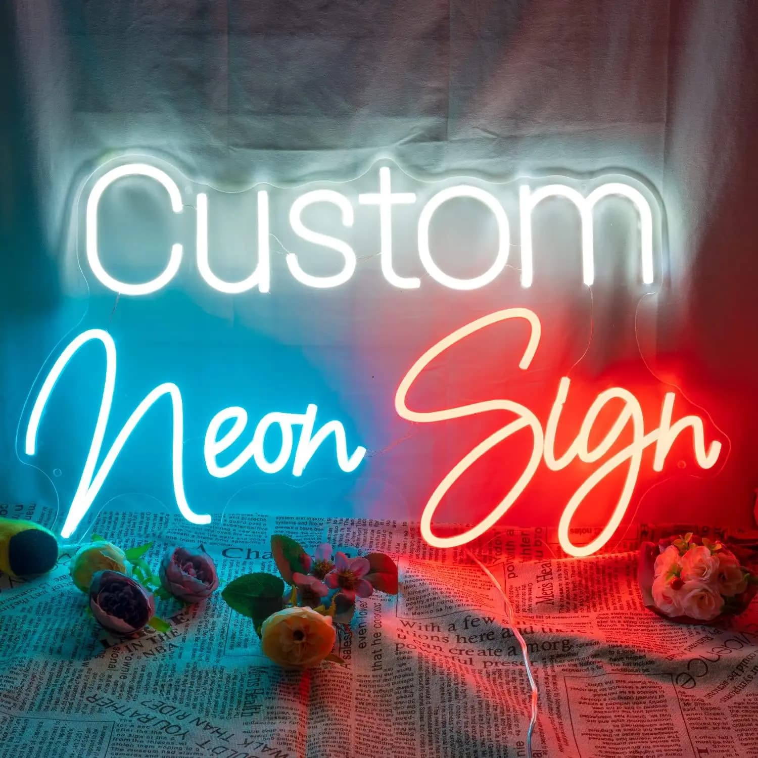 Nome personalizzato Insegna al neon Regalo per la festa di compleanno del bambino Camera dei bambini Decorazione della parete di casa Segnale con nome a LED Decorazioni per la camera del dormitorio Regali personalizzati per lei