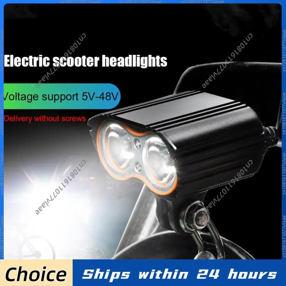 2T6 LED Beads Bicycle Lights 800LM Portable Mountain Bike Headlight Waterproof Cycling Lamp Outdoor Cycling Accessories