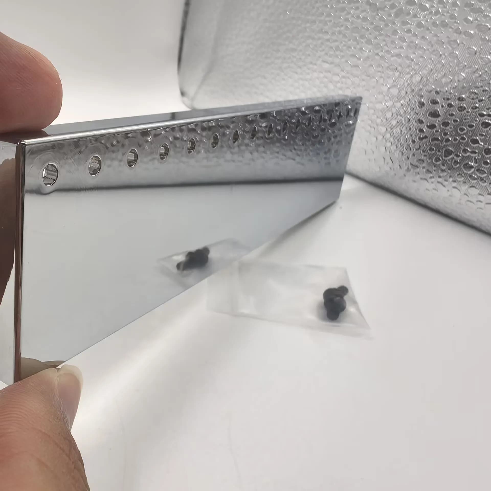 Paraurti anteriore LESU per camion 1/14 Tamiya Tractor King Global Route GL 3MM con illuminazione