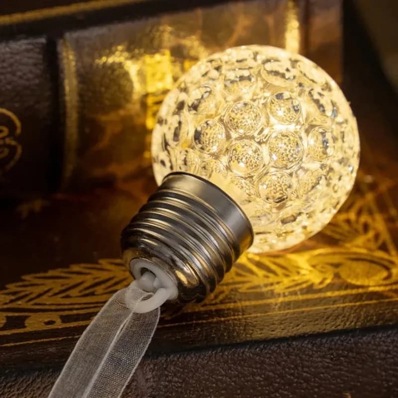 Christmas Globe String Lights, LED Warm White Ball Bulb Fairy Lights for Patio Wedding Party Decoration