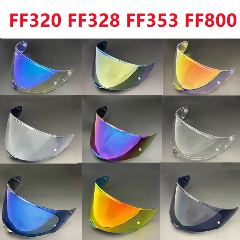 Visiera FF353 per LS2 FF320 FF328 FF800 visiera antipolvere integrale accessori per casco moto
