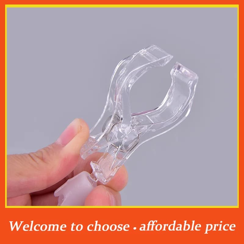VV 1 pz Nuovo Espositore in Plastica con Morsetto per Etichette Prezzo, Clip Pubblicitarie, Porta Cartelli